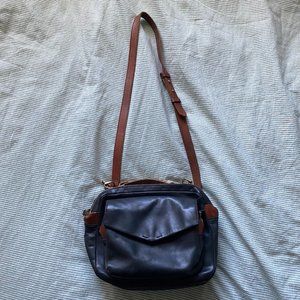 Madewell Eaton Shoulder Bag Black 07895